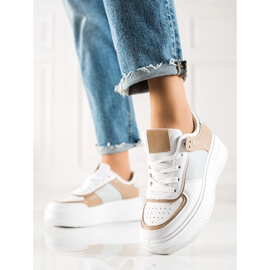 TRENDI Fashionable Sneakers On A Wide Platform multicolored 2