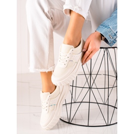 TRENDI Sports Sneakers On The Platform beige 2 TRENDI Sports Sneakers On The Platform beige 2