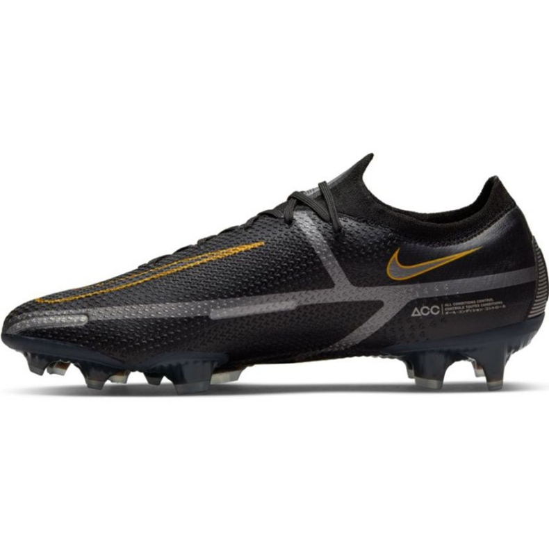Nike Phantom GT2 Elite Fg M CZ9890 007 football shoes black black 1 Nike Phantom GT2 Elite Fg M CZ9890 007 football shoes black black 1