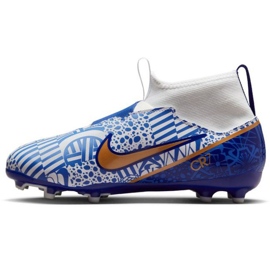 Nike Zoom Mercurial Superfly 9 Academy CR7 FG/MG Jr DQ5324 182 football shoes blue blue 1