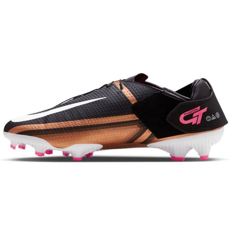 Football shoes Nike Phantom GT2 Academy Qatar FlyEase Fit FG/MG M DR5962 810 brown, black beiges and browns 1