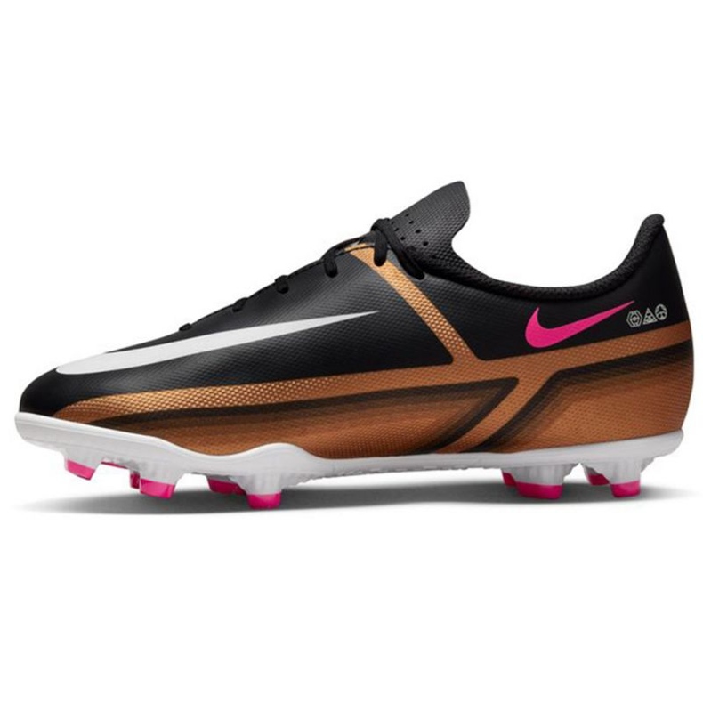 Football shoes Nike Phantom GT2 Club Qatar FG/MG Jr DR6058 810 brown, black black 1 Football shoes Nike Phantom GT2 Club Qatar FG/MG Jr DR6058 810 brown, black black 1