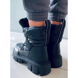 BM Women's Uffie Black snow boots 4