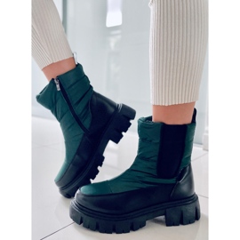 BM Insulated snow boots Milan Green 1