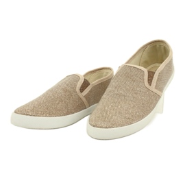 Sabatina DMC-15 gold slip-on sneakers golden 2 Sabatina DMC-15 gold slip-on sneakers golden 2