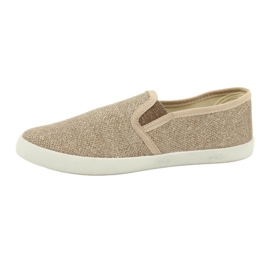 Sabatina DMC-15 gold slip-on sneakers golden 1