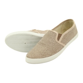 Sabatina DMC-15 gold slip-on sneakers golden 3