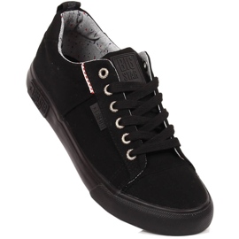 Low black sneakers Big Star KK274004 1