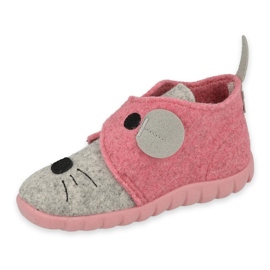 Befado children's shoes 526P104 pink grey 1