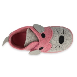 Befado children's shoes 526P104 pink grey 3