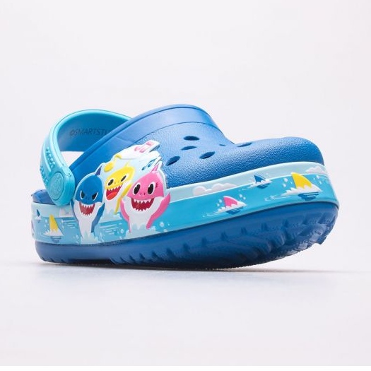 Crocs Fl Babyshark Band Clog T Jr 207066-4JL blue 1