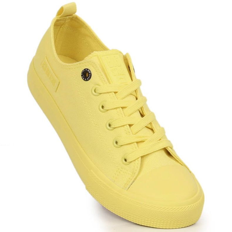 Shoes, sneakers Big Star W LL274026 INT1819B yellow 1 Shoes, sneakers Big Star W LL274026 INT1819B yellow 1