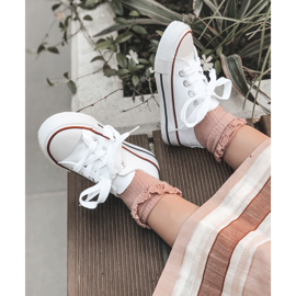 White Filemon children's classic sneakers 2