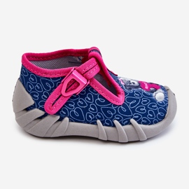 BEFADO S.A. Shoes Slippers Befado Bear 110P469 Navy-Pink navy blue 2
