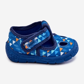 BEFADO S.A. Shoes Slippers Befado Triangles 533P023 Blue 2