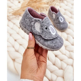 BEFADO S.A. Children's Slippers Befado Koala 620P001 Grey 1