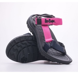 Sandals Lee Cooper Jr. LCW-22-34-0951K black pink 1