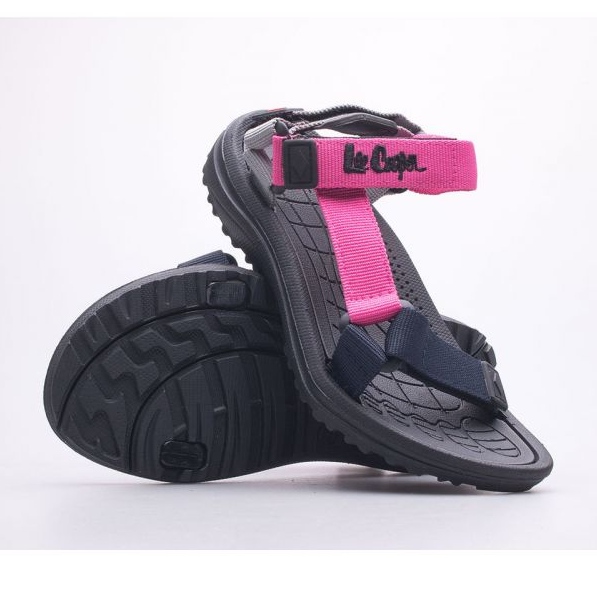 Sandals Lee Cooper Jr. LCW-22-34-0951K black pink 1