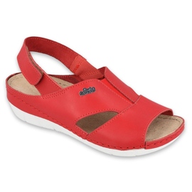 Befado sandals women's shoes 158D013 red 1 Befado sandals women's shoes 158D013 red 1