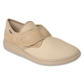 Befado Dr.orto Men's slippers 036m005 beige 1 Befado Dr.orto Men's slippers 036m005 beige 1