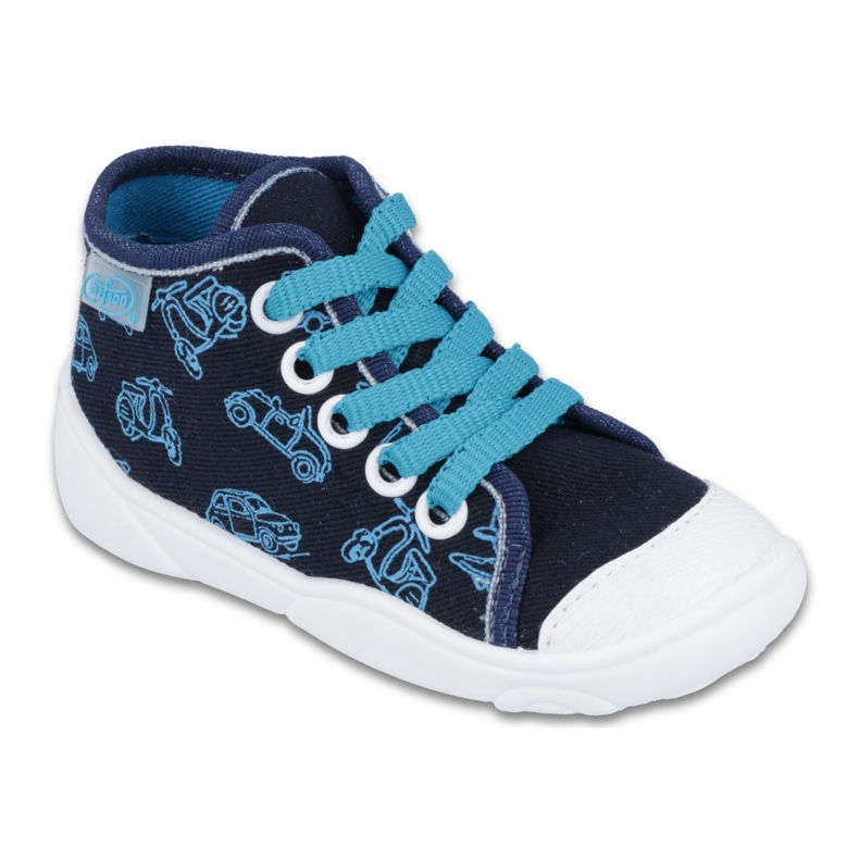 Befado children's shoes 218P059 blue 1 Befado children's shoes 218P059 blue 1