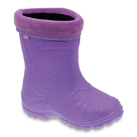Befado children's shoes galosh-violet 162Y102 1 Befado children's shoes galosh-violet 162Y102 1