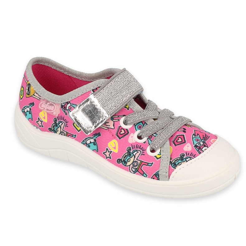 Befado children's shoes 251X188 pink grey 1