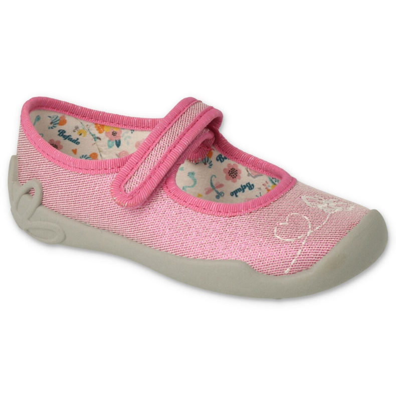 Befado children's shoes 114X493 pink 1 Befado children's shoes 114X493 pink 1