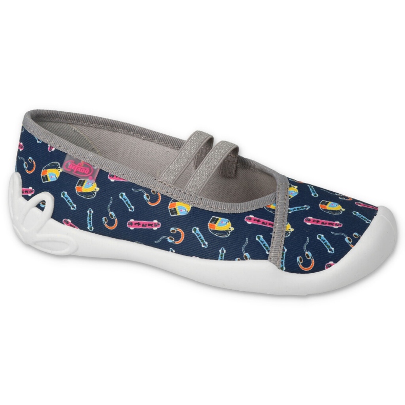 Befado children's shoes 116Y313 navy blue multicolored 2
