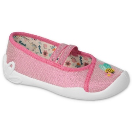 Befado children's shoes 116X311 pink silver 1