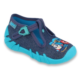 Befado children's shoes 110P372 navy blue blue multicolored 1