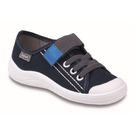 Befado children's shoes 251Y047 navy blue 1