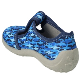 Befado children's shoes 010X025 navy blue blue 2 Befado children's shoes 010X025 navy blue blue 2