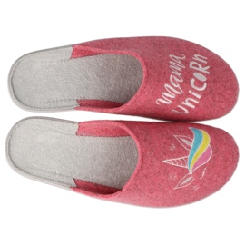 Befado colored women's shoes 235D186 pink 1 Befado colored women's shoes 235D186 pink 1