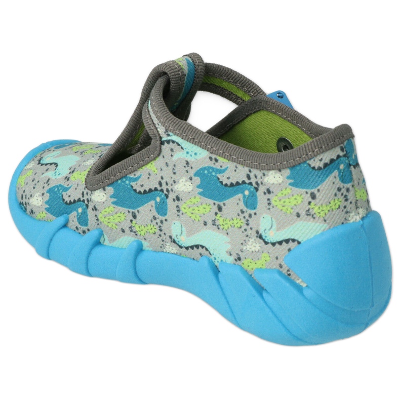 Befado children's shoes 110P465 blue grey green 2 Befado children's shoes 110P465 blue grey green 2