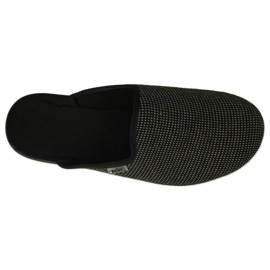 Befado men's pu slippers 548M031 gray melange grey 1