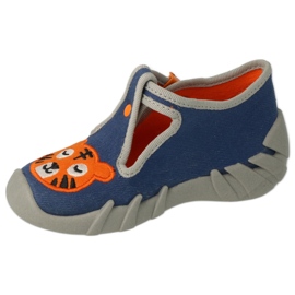 BEFADO S.A. Befado children's shoes 110P462 blue orange grey 2