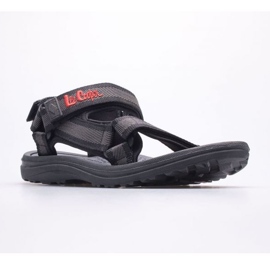 Sandals Lee Cooper M LCW-22-34-0942M black grey 1 Sandals Lee Cooper M LCW-22-34-0942M black grey 1