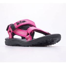 Sandals Lee Cooper W LCW-22-34-0944L black pink 1 Sandals Lee Cooper W LCW-22-34-0944L black pink 1
