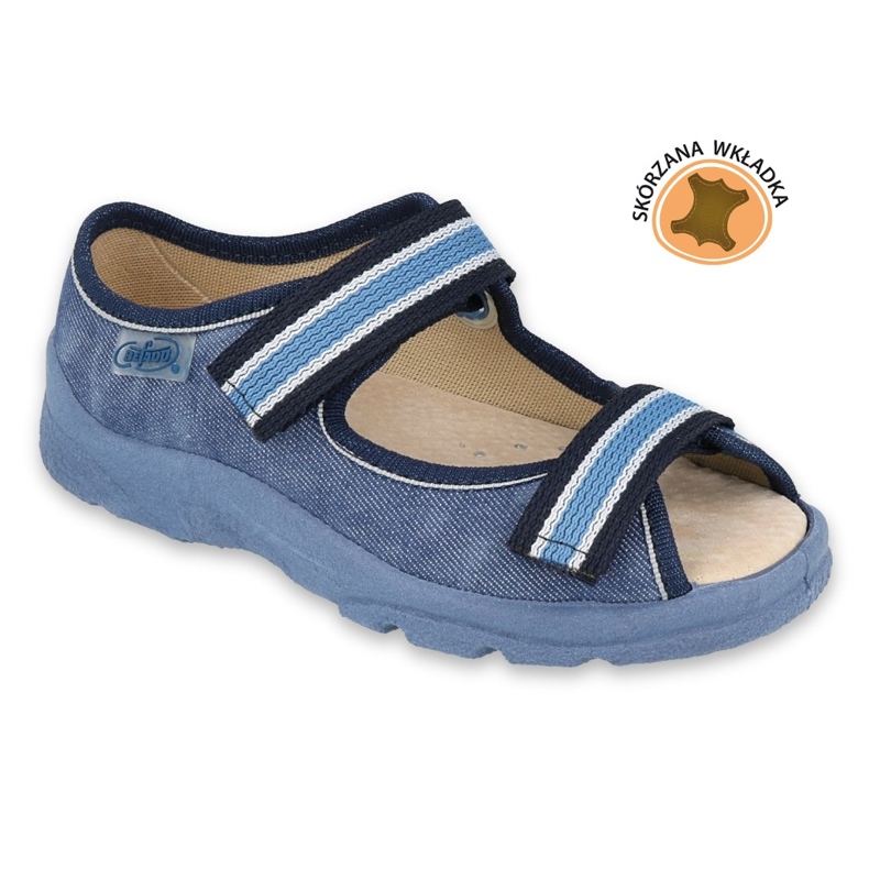 Befado children's shoes 869X159 navy blue blue 1