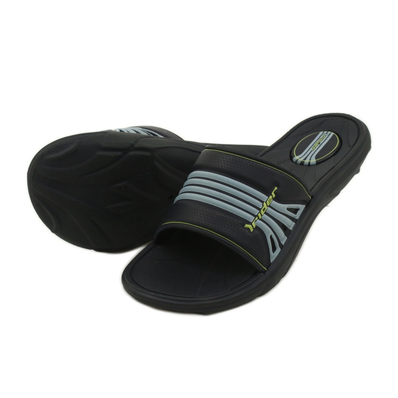 Rider Pool children's flip flops 80341 navy-blue stripes 3 Rider Pool children's flip flops 80341 navy-blue stripes 3