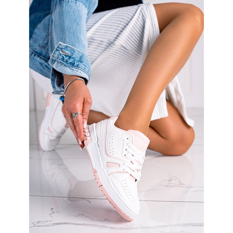 SHELOVET Fashionable Sports Shoes white 1 SHELOVET Fashionable Sports Shoes white 1