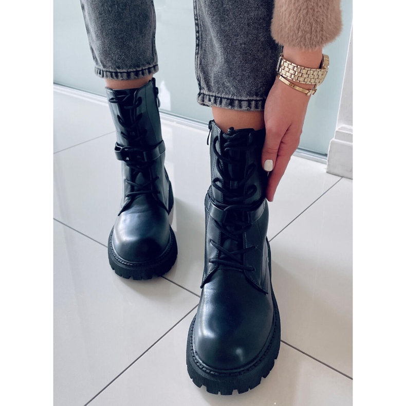 BM Lace-up boots Barkley Black 1