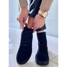 PA1 Gaten Black suede lace-up boots 2 PA1 Gaten Black suede lace-up boots 2