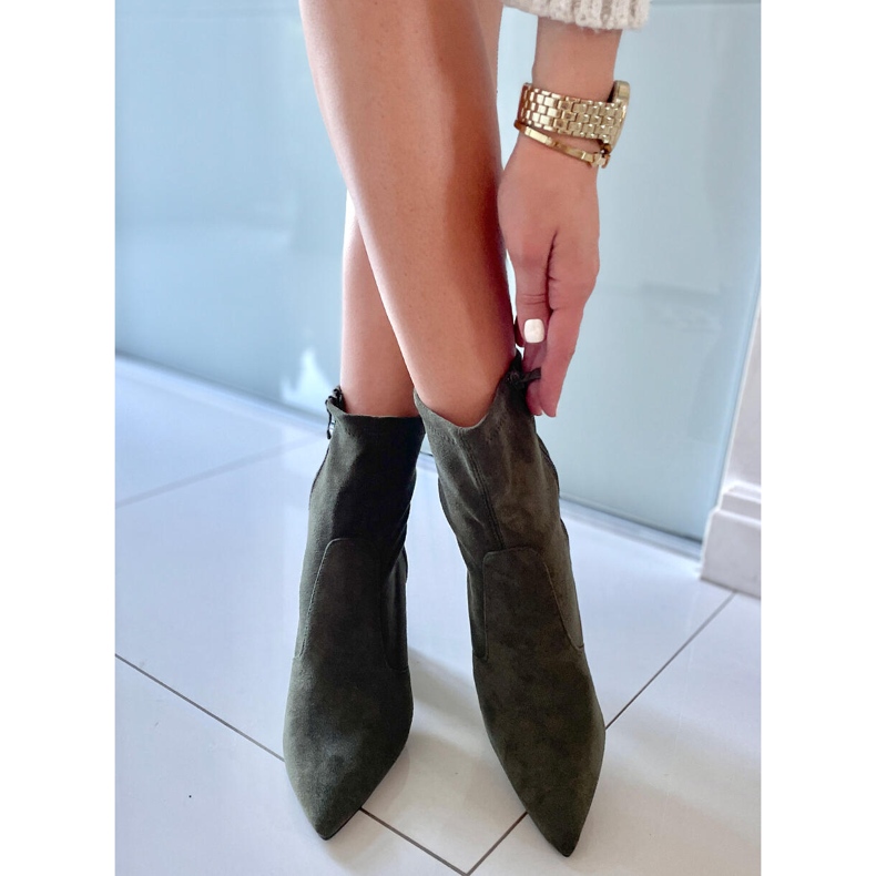 PA1 Suede heeled boots from Natalie Green 1 PA1 Suede heeled boots from Natalie Green 1