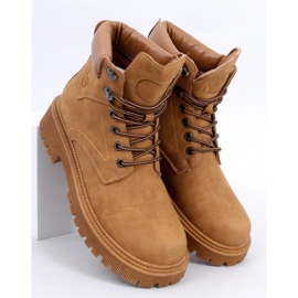 Trapper boots insulated Basco Camel beige 1
