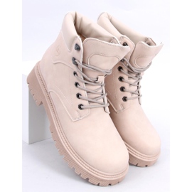 Inna Trapper boots insulated Basco Beige 1