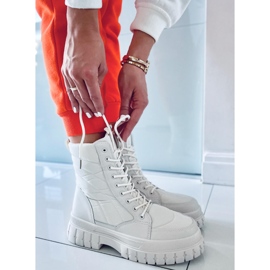 PA1 Flat lace-up boots Barkin Beis beige 2