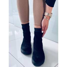 PA1 Roanna Black sock boots 1 PA1 Roanna Black sock boots 1