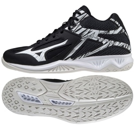 Mizuno Thunder Blade 3 Mid M V1GA217502 volleyball shoes black black 1